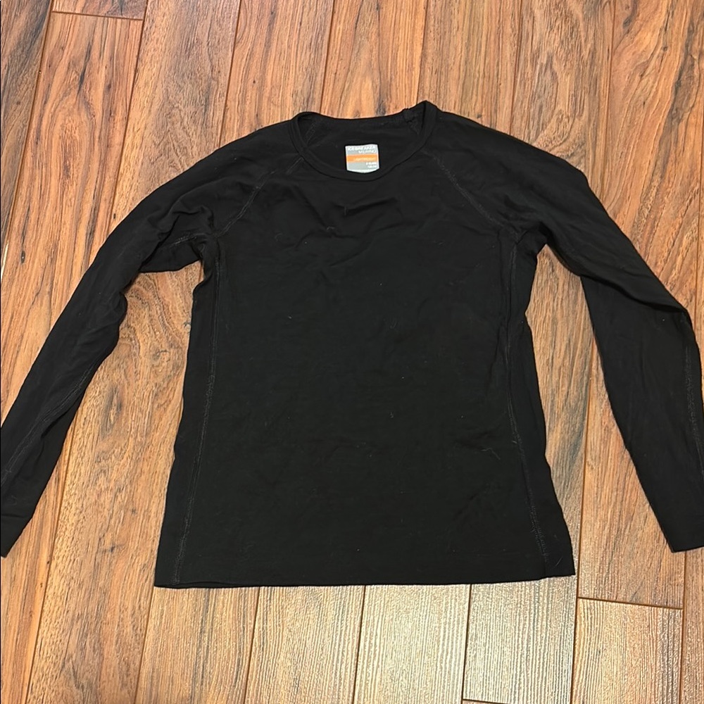 Men's Black Long Sleeve Shirt